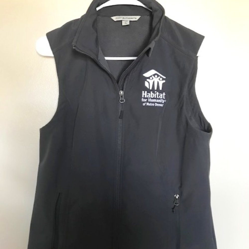 Dark Grey Vest - Habitat for Humanity - OBO